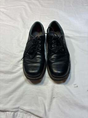 Merrell Men's J42139 Black Leather Performance Comfort Oxford Shoes